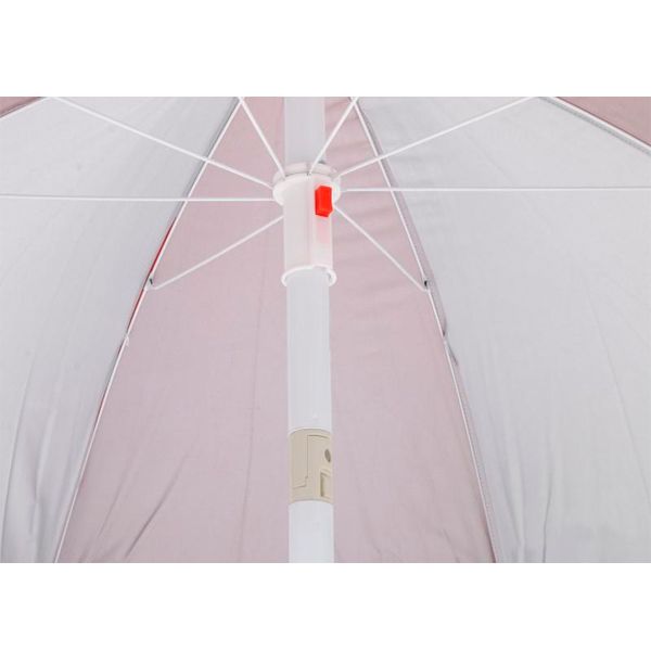 Зонт пляжный Indigo красно-белый 2 м