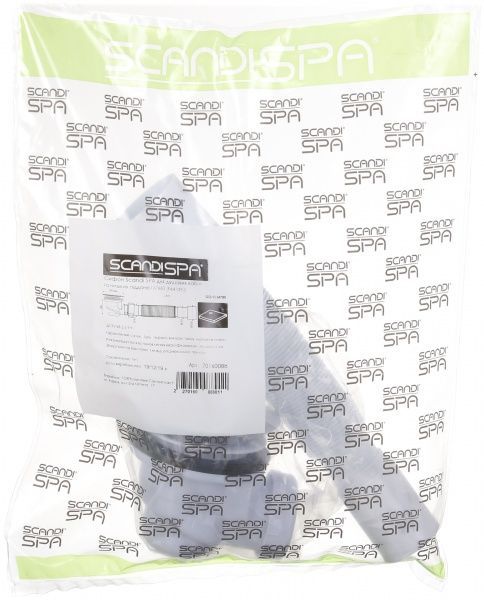 Сифон для поддона ScandiSPA для душевых кабин и низких поддонов h65/d90