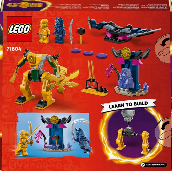 Конструктор LEGO NINJAGO Боевой робот Арина 71804