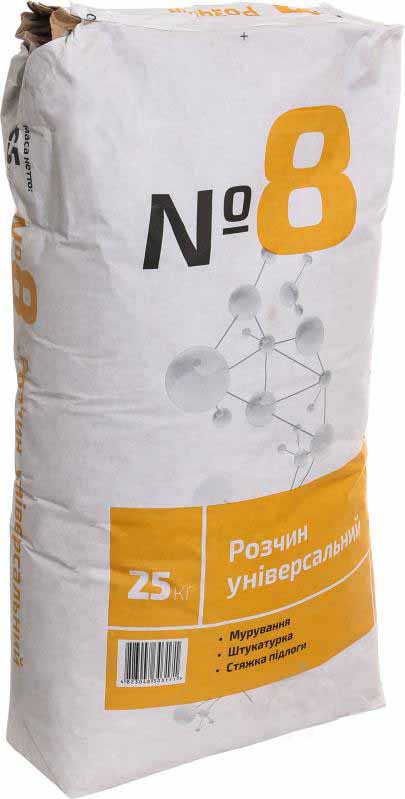 Суміш універсальна Polimin №8 25 кг