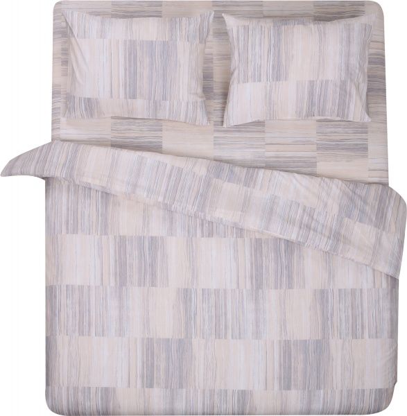 Комплект постельного белья 2.0 бежево-серый La Nuit 