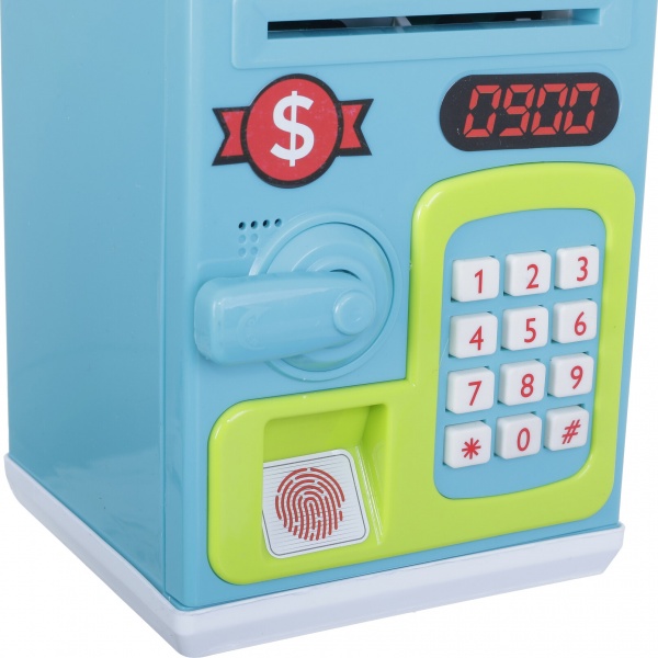 Сейф-скарбничка електронний дитячий банк блакитний OTE0644690/blue
