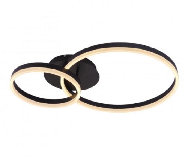 Светильник потолочный Miorro LED Solo черный 2700-6000 К 51-313-013