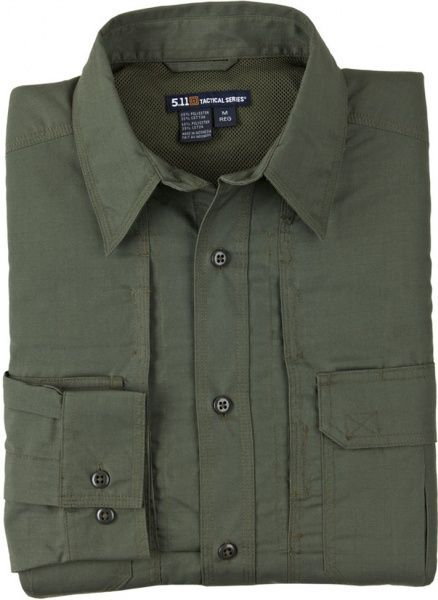 Рубашка 5.11 Tactical Taclite Pro Long Sleeve Shirt р. S TDU green 72175