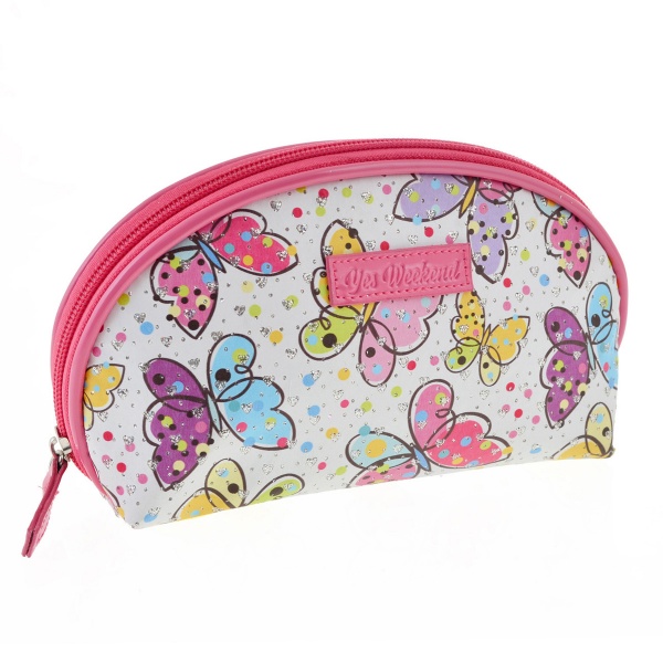 Пенал-косметичка YW-34 Butterflies 532644 YES разноцветный