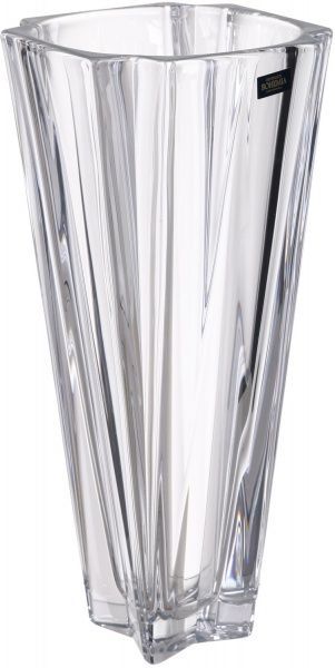 Ваза Metropolitan скляна прозора 35 см Bohemia