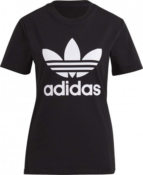 Футболка Adidas TREFOIL TEE GN2896 р.34 чорний