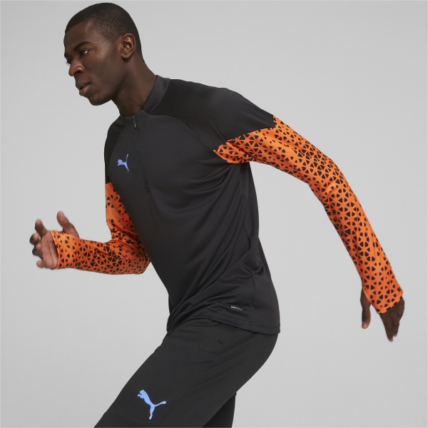 Джемпер Puma INDIVIDUALCUP TRAINING 1/4 ZIP TOP 65829150 р. L чорний