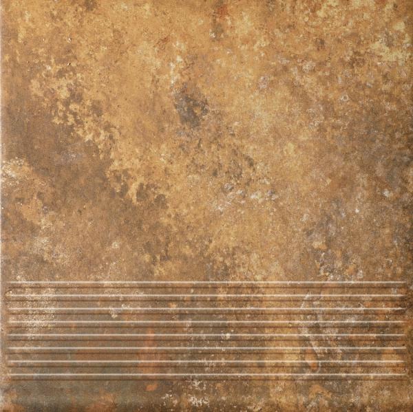 Клинкерная плитка ARTEON OCHRA STOPNICA PROSTA 30х30 (1,17) Ceramika Paradyz