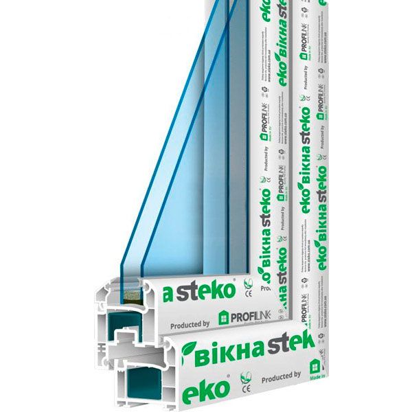 Окно одностворчатое глухое Steko 1140х1420 мм