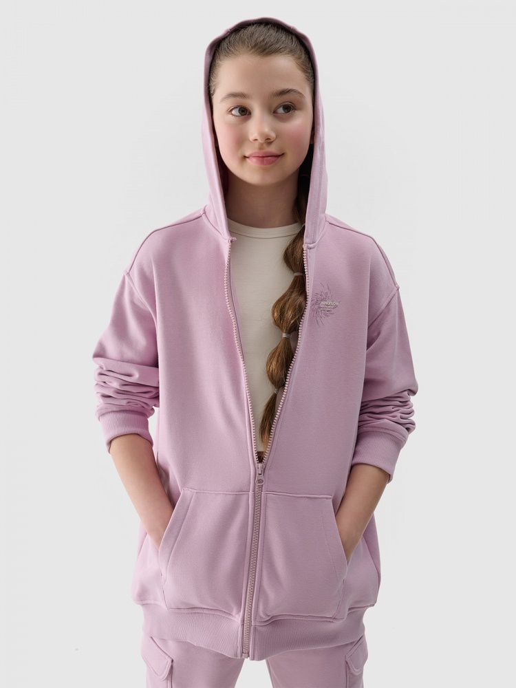 Джемпер 4F SWEATSHIRT F1482 4FJWSS25TSWSF1482-52S р.152 рожевий