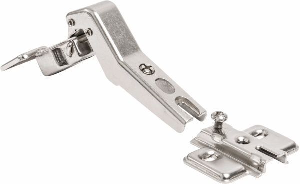 Петля накладная METALLAMAT A 45° с монтажной планкой 