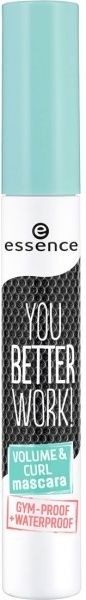 Тушь для ресниц Essence You Work Better! Volume & Curl черный 10 мл