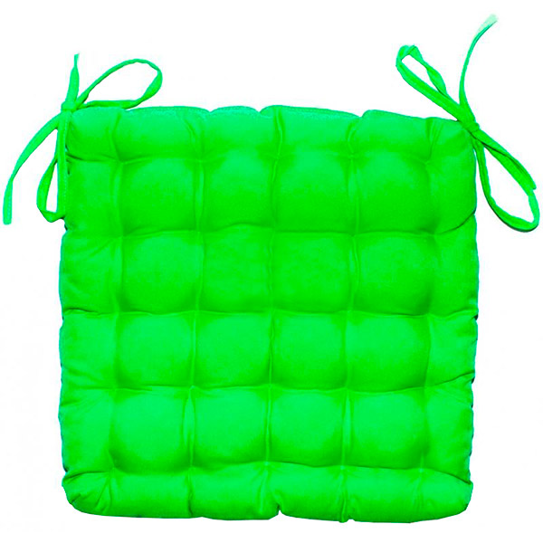 Подушка INDIGO Gabi стеганая салатовая 38х38х5 см