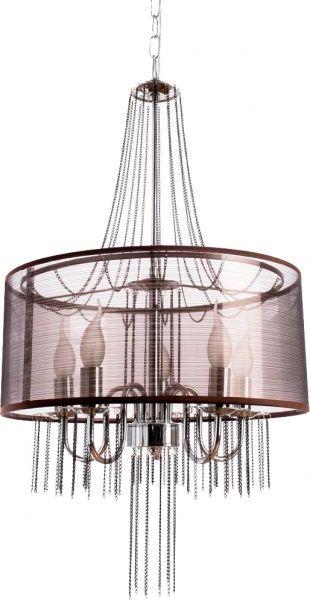 Люстра підвісна Arte Lamp GRANNY A1475SP-5CC 5x40 Вт E14 сірий/металік 