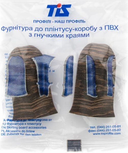 Комплект кутів зовнішніх TIS венге 