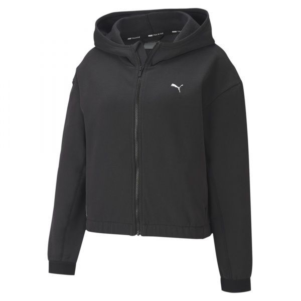 Джемпер Puma Train Fav Fleece FZ Hoodie 51954101 р. L чорний