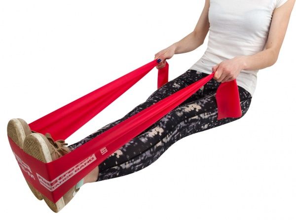 Стрічка-еспандер Power System червона PS_4122_Red