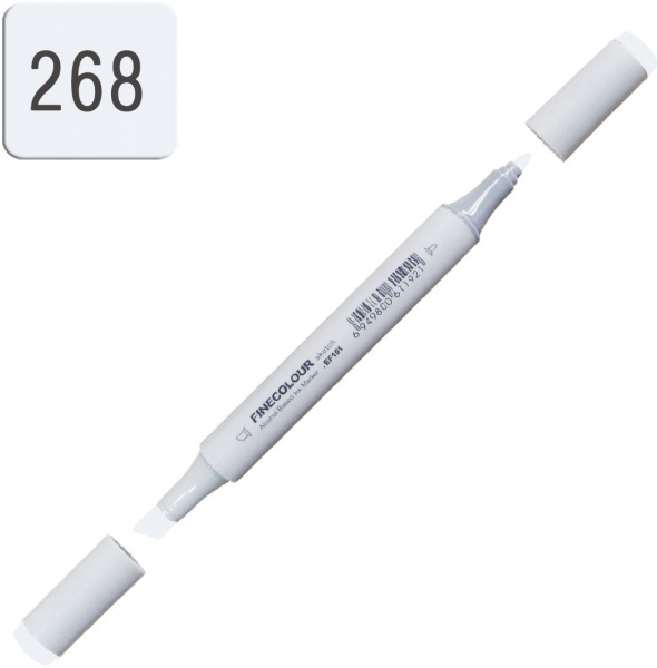 Маркер спиртовой FINECOLOUR Junior EF101-268 резкий серый №2 