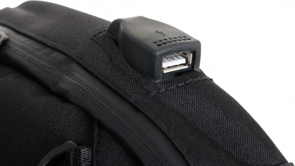 Сумка через плечо Панцирь черный