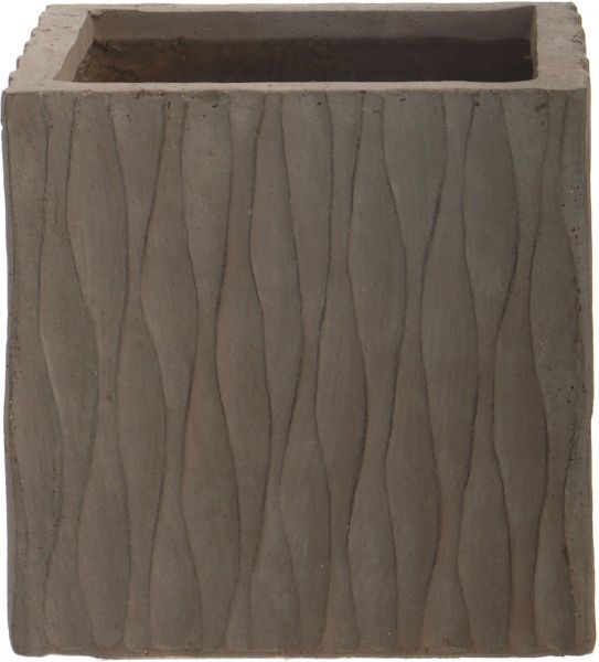 Горшок Engard Роттердам квадратный 15,9 л коричневый (GA28-1) 