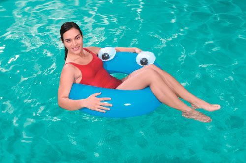 Коло надувне 91 см Очі