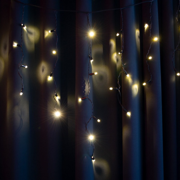 Электрогирлянда Starlight Бахрома Flash IP44 (57264) встроенный светодиод (LED) 75 ламп 2 м 