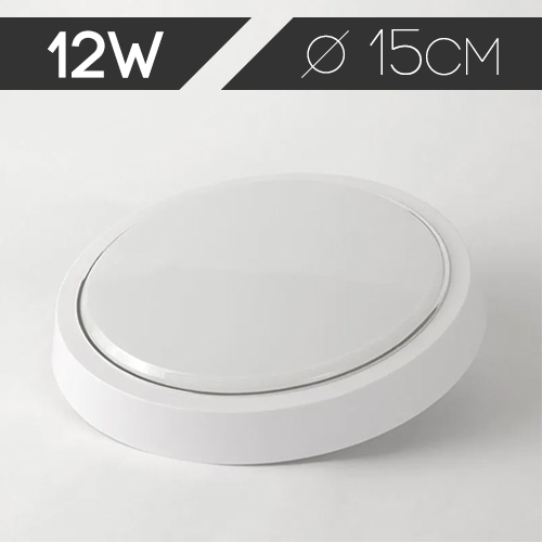 Светильник настенно-потолочный Luminaria 12 Вт белый 5500 К DLR 12W 