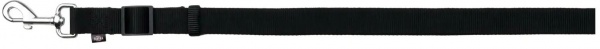 Поводок Trixie для собак Classic нейлон черный M-L 1.2-1.8 м / 20 мм 14121