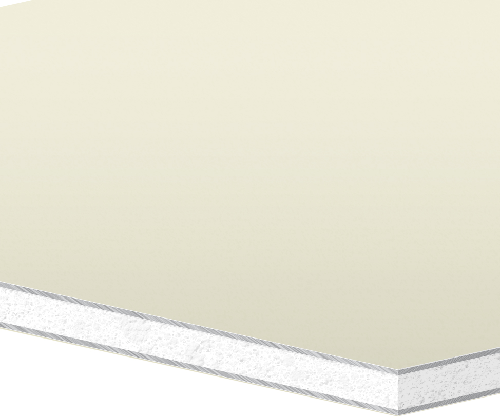 Алюмінієва композитна панель SIGNBOND SIGNBOND 3 мм, 750х748 мм CREAM