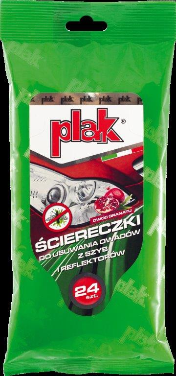 Салфетка для стекла для удаления следов от насекомых Atas 24 шт.