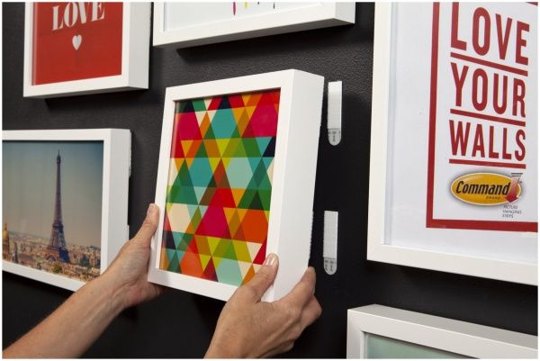 Самоклеющиеся зацепки для рамок и картин 3M Command 17201 средние