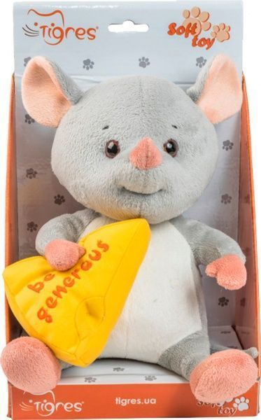 Мягкая игрушка Тигрес Мышка Be Generous 22 см