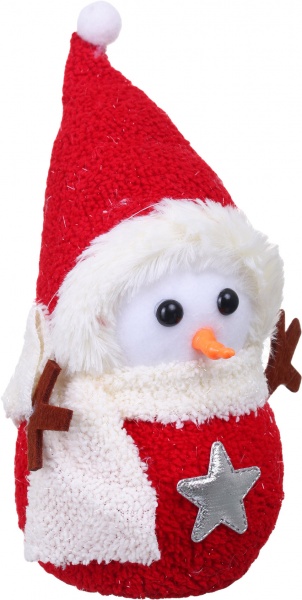 Подвеска Снеговик пенопласт микс 4 вида 24 см 