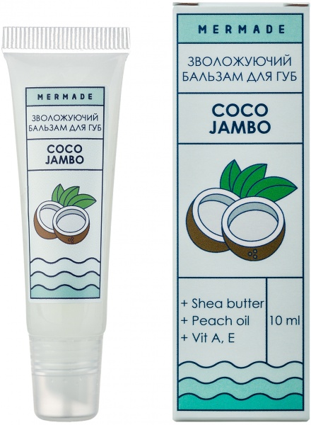 Бальзам для губ для губ Mermade Coco Jambo увлажняющий 10 мл