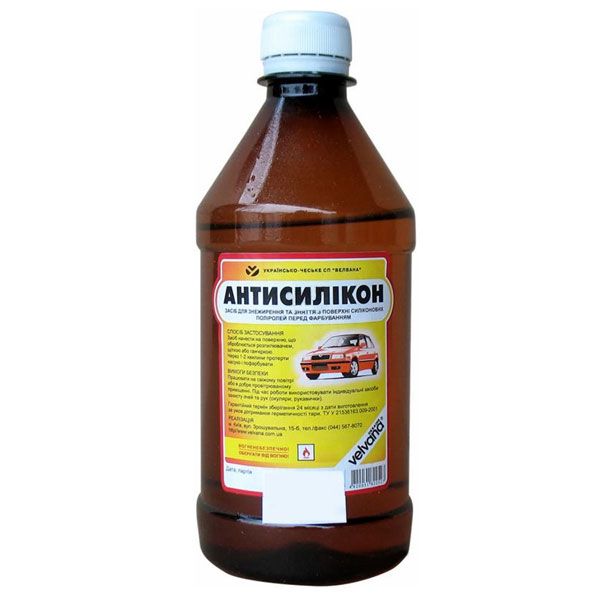 Средство для удаления силикона Velvana мл