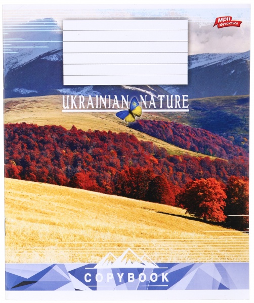 Тетрадь школьная 18 листов в линейку в ассортименте Мечты сбываются