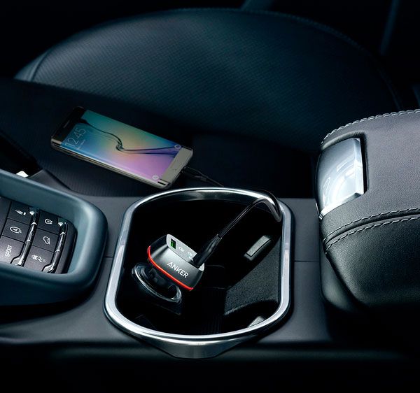 Автомобильное зарядное устройство Anker PowerDrive+ 2 with Quick Charge 3.0 V3 