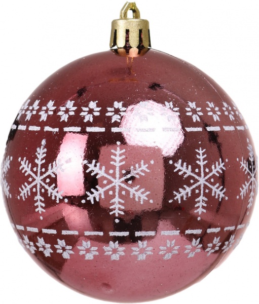 Набор елочных шаров Комплект № 33 d 80 мм 6 шт./уп.