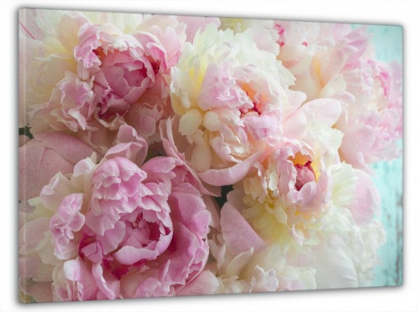 Картина на холсте Розовые пионы 60x100 см Dekor-Karpaty ЕО249 