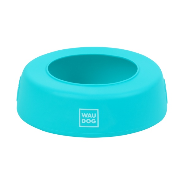 Миска-непроливайка WAUDOG Silicone 1 л блакитний 50792