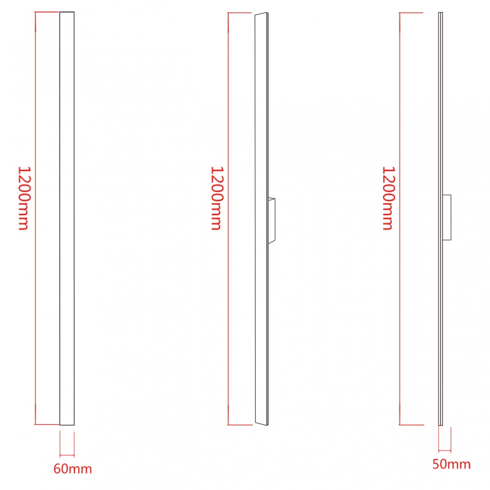 Светильник настенный V-WATT LED FA 4000К 18 Вт белый