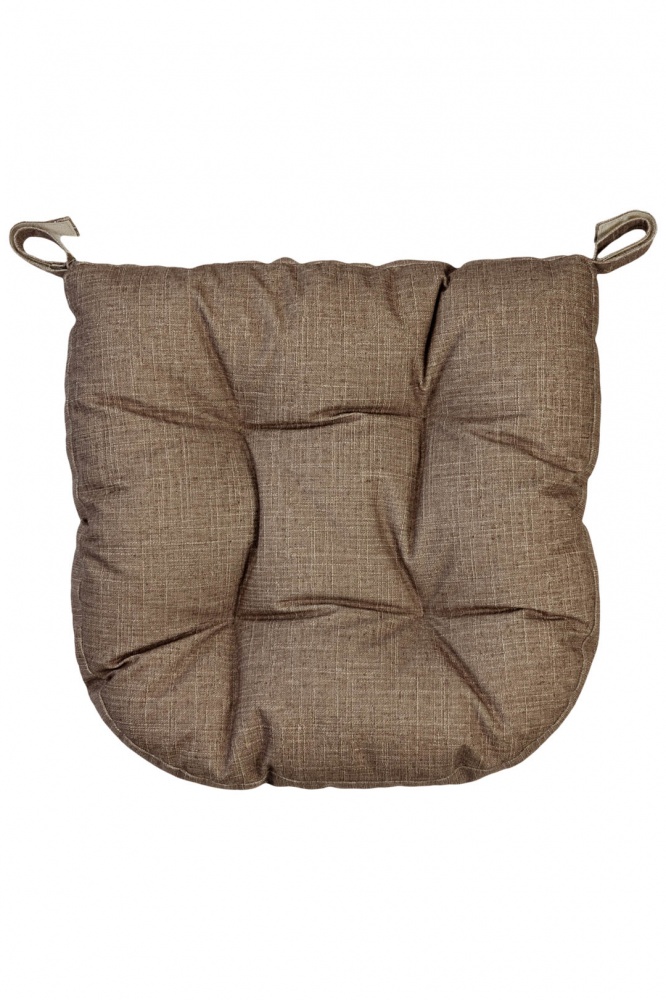 Подушка на стілець Сappuccino 40x40 см коричневий Прованс