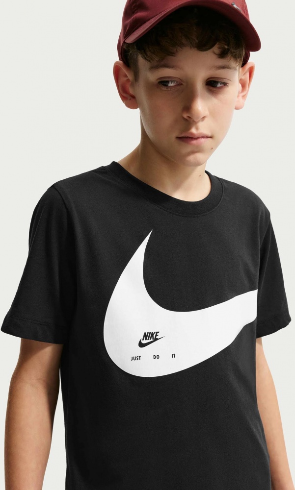 Футболка Nike K Nsw Tee Club Energy S26 II9943-010 р.р.S чорний