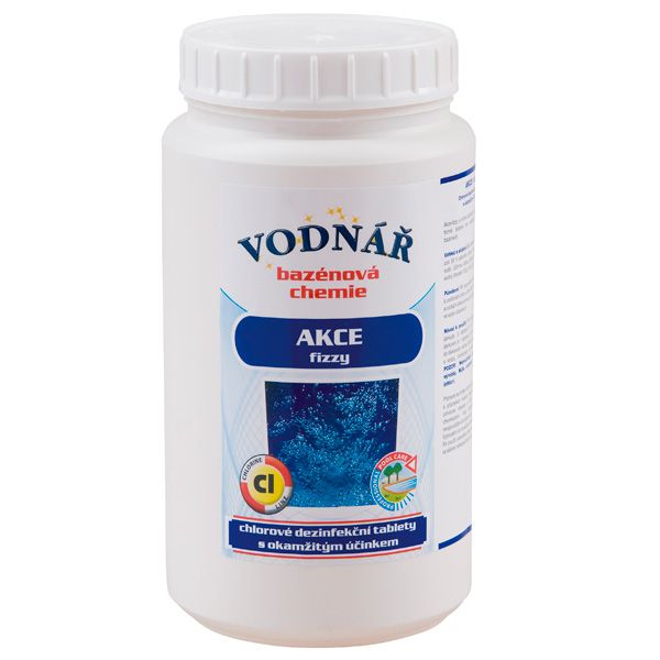 Таблетки для басейну Шок міні 1 кг VODNAR