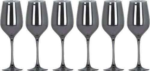 Набор бокалов для вина Селест Сияющий Графит 350 мл 6 шт P1566/1 Luminarc