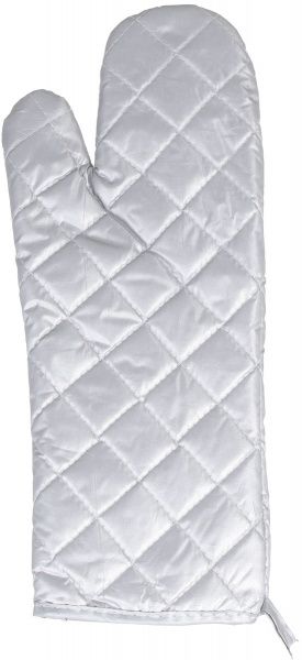 Варежка промышленная для печи металлик 40 см