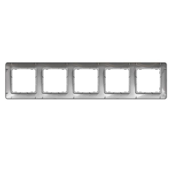 Рамка п'ятимісна Schneider Electric Sedna Design універсальна алюміній SDD313805