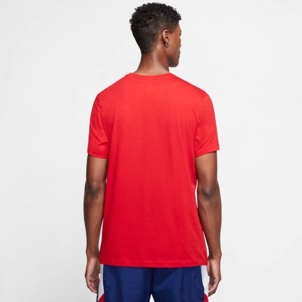 Футболка Nike M NSW TEE BLOCK CK2777-657 2XL червоний
