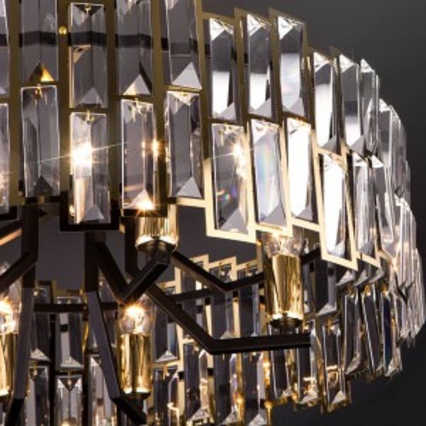 Люстра потолочная Strotskis Zolletta 5x60 Вт E14 золотой 313/5 (золото) 